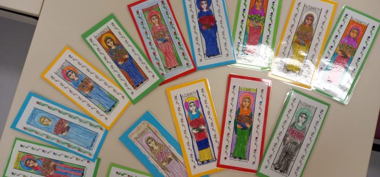 Religion – Hl. Elisabeth als Lesezeichen