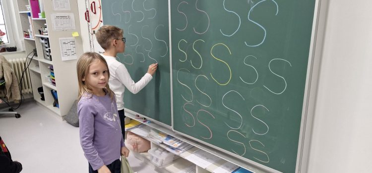 Buchstabenerarbeitung in der 1b