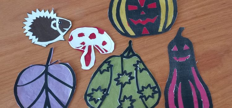 Kreative Cutter-Arbeiten der 3. Klassen